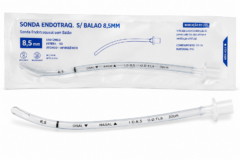 sonda endotraq. s/ balao 8,5mm