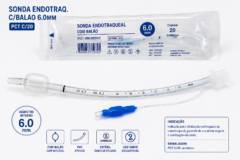 sonda endotraq. c/balao 6.0mm pct c/20