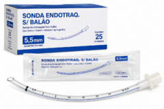 sonda endotraq. s/ balao 5,5mm pct c/25