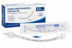 sonda endotraq. c/balao 5,0mm cx c/10
