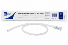 sonda uretral vesical pvc fr18