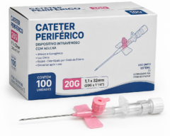 cateter 20g c/dispositivo de seguranÇa