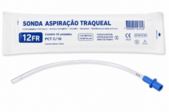 sonda aspiracao traq. 12fr pct c/10
