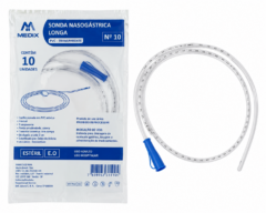 sonda nasogastrica longa n10 pct c/10