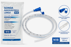 sonda nasogastrica longa n18