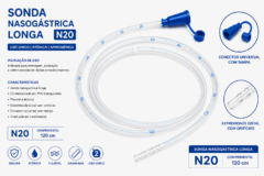sonda nasogastrica longa n20