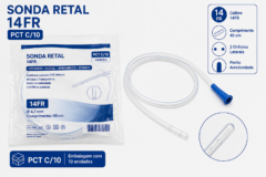 sonda retal 14fr pct c/10