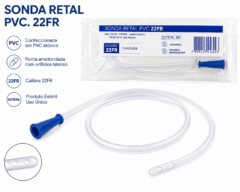 sonda retal pvc.22fr