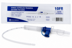 sonda aspiracao traq. sist fechado 10fr pct c/10
