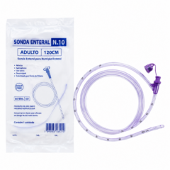 sonda enteral n.10 adulto 120cm