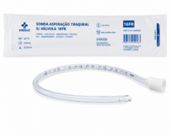 sonda aspiracao traq. s/ valvula 16fr pct c/10