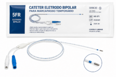 cateter eletrodo bipolar para marcapasso temporario 5fr