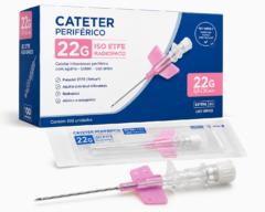 cateter 22g iso etfe radiopaco