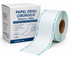 papel grau cirurg. 100mm x 100m