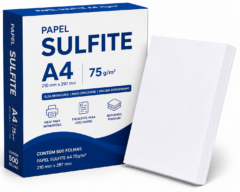 papel sulfite a4 75gr