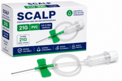 scalp 21g pvc cx c/100
